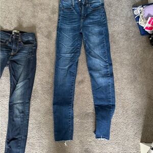 American Eagle Outfitters Dark Blue Skinny Jeans